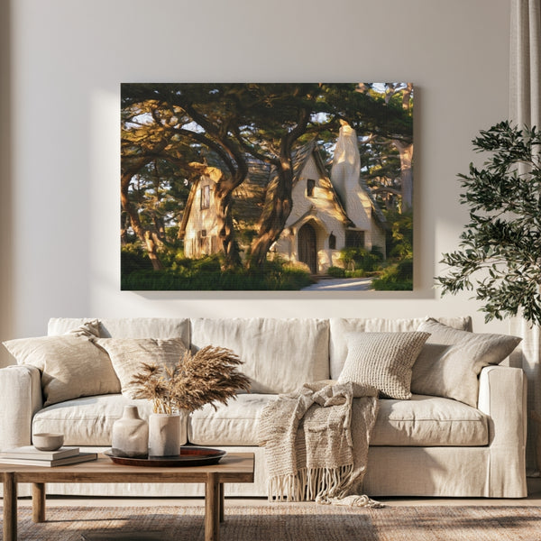 Carmel by the Sea, California | Fairy Tale Cottages Carmel | Original Series Gallery Canvas