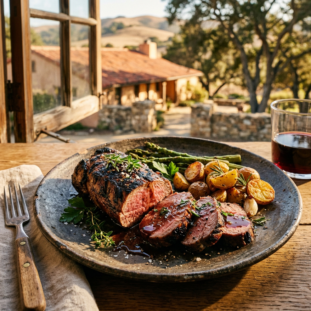 Local cuisine study in Carmel Valley, California