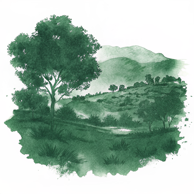 Carmel Valley watercolor