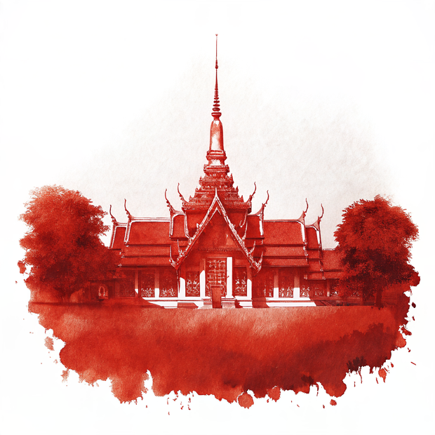 Chiang Rai watercolor