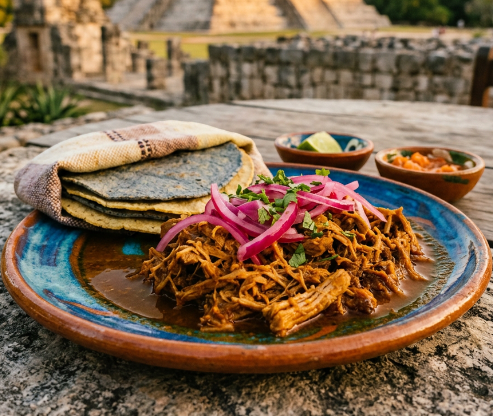 Local cuisine study in Chichen Itza, Mexico