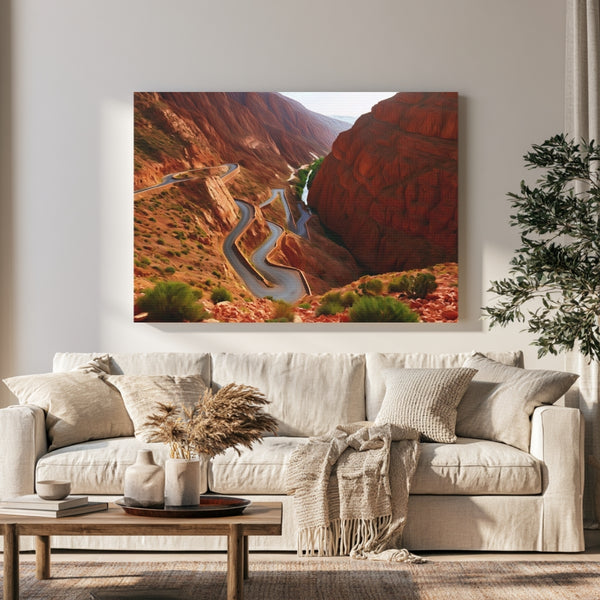 Dades Gorge Switchback Road