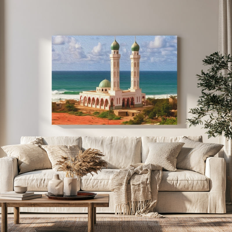 Dakar Seaside Mosque in a room — Dakar, Senegal