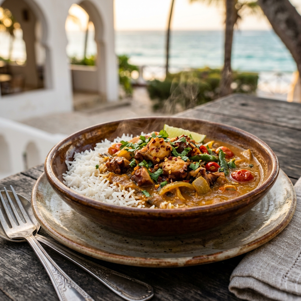 Local cuisine study in Diani Beach, Kenya