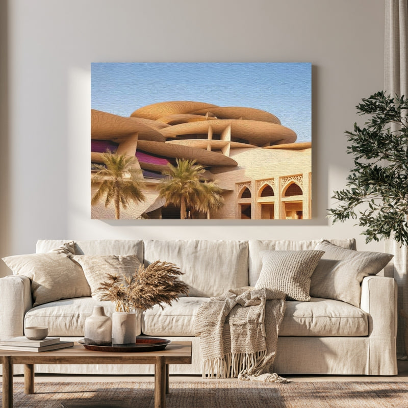 Desert Rose Museum Doha in a room — Doha, Qatar