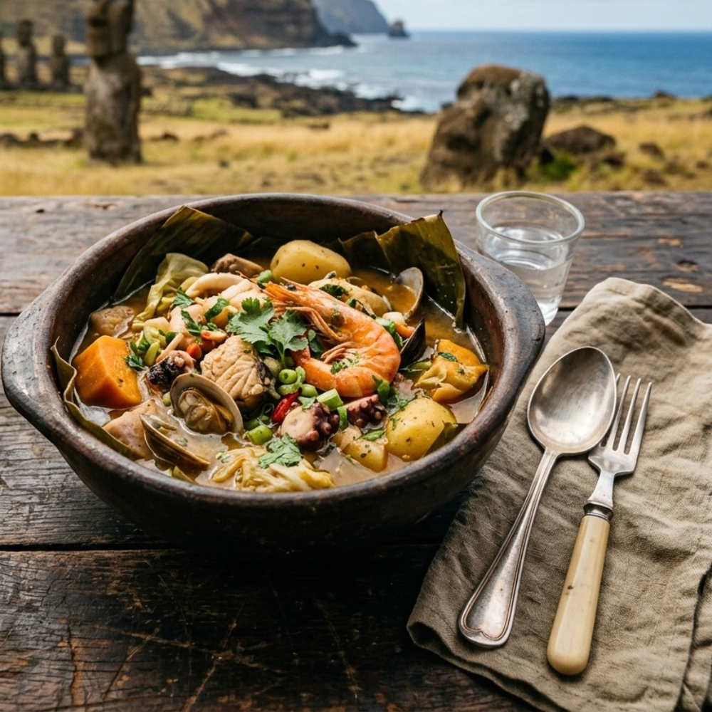 Local cuisine study in Easter Island, Chile