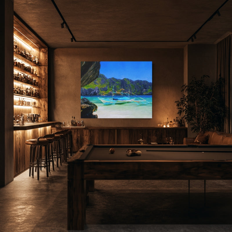 El Nido, Philippines | El Nido Limestone Karst Bay | Original Series Canvas