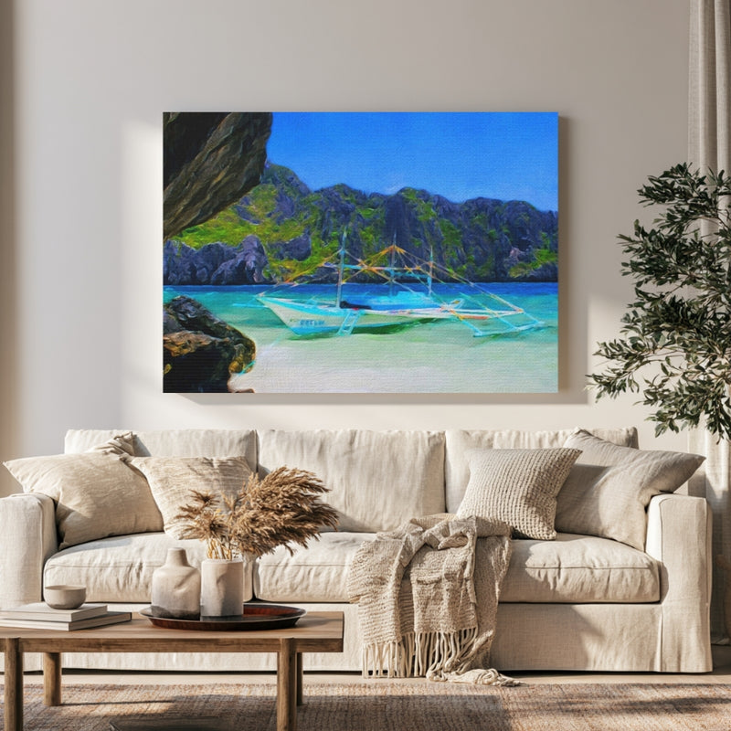 El Nido, Philippines | El Nido Limestone Karst Bay | Original Series Canvas