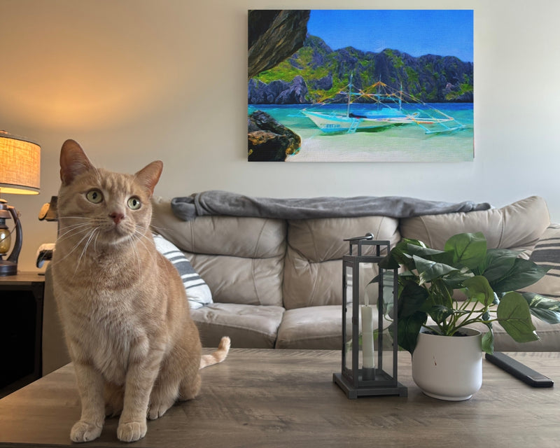 El Nido, Philippines | El Nido Limestone Karst Bay | Original Series Canvas
