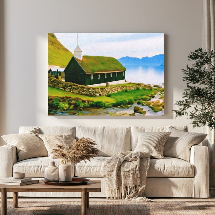 Bour Village Turf Church