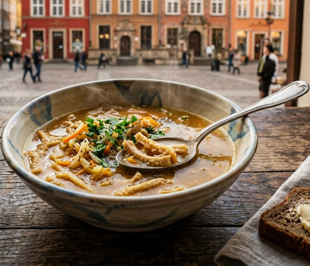 Local cuisine study in Gdansk, Poland