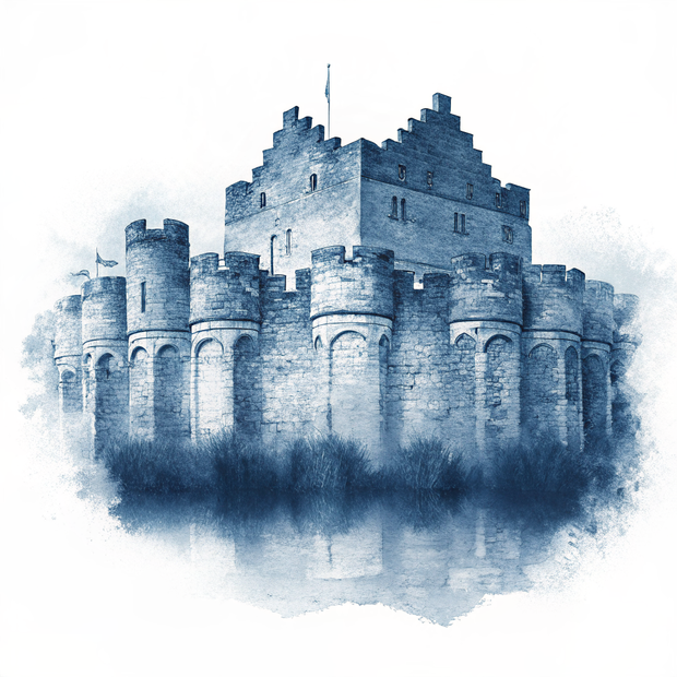 Ghent watercolor