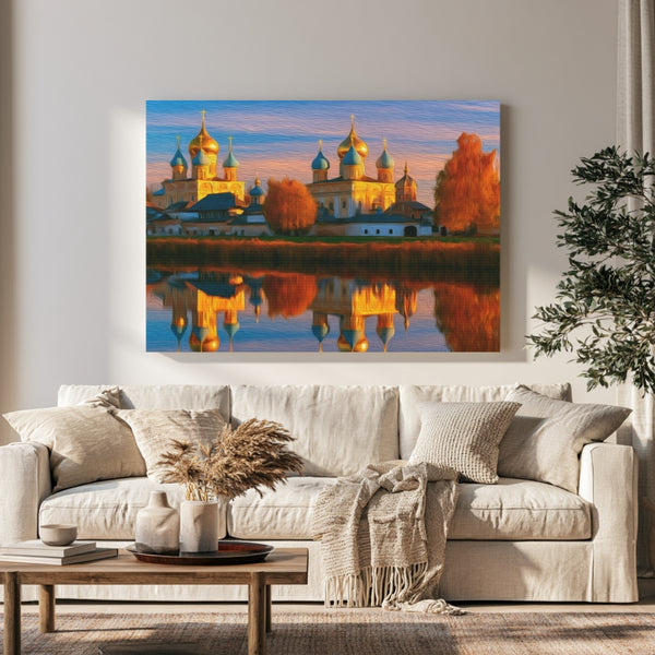 Golden Ring, Russia | Golden Ring Orthodox Monasteries | Original Series Gallery Canvas