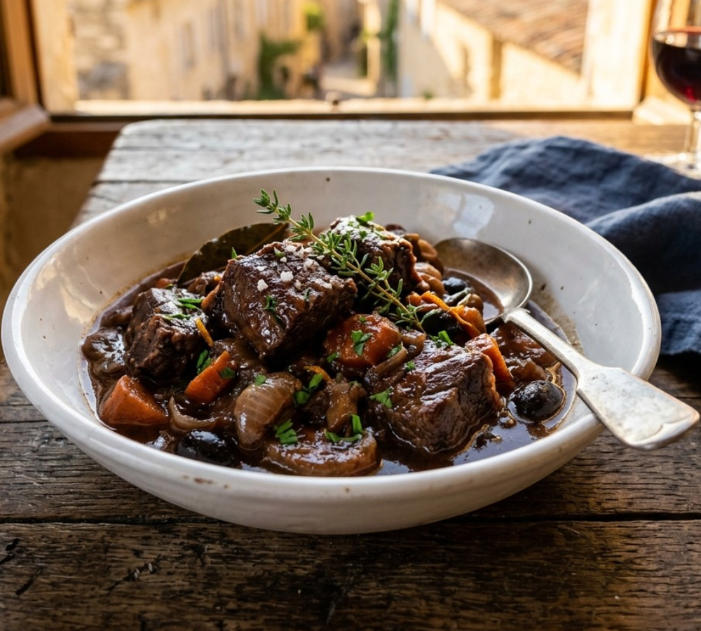 Local cuisine study in Gordes, France