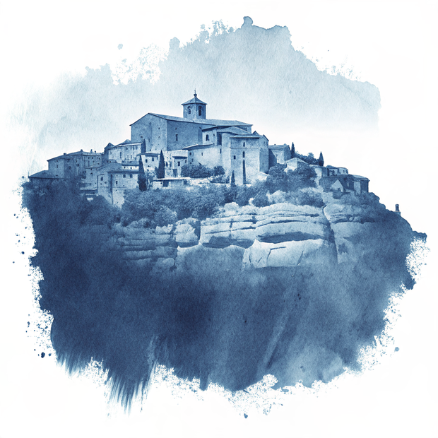 Gordes watercolor