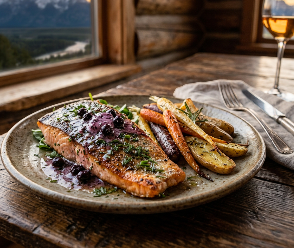 Local cuisine study in Grand Teton National Park, Wyoming