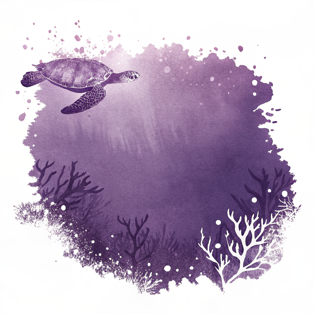 Great Barrier Reef watercolor