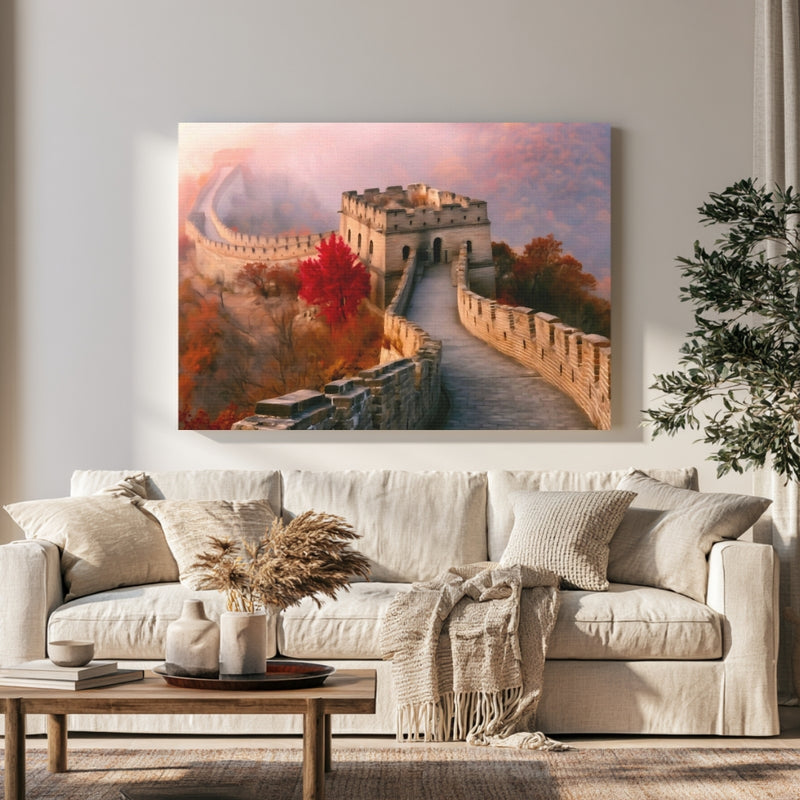 Great Wall of China Watchtower in a room — Great Wall of China