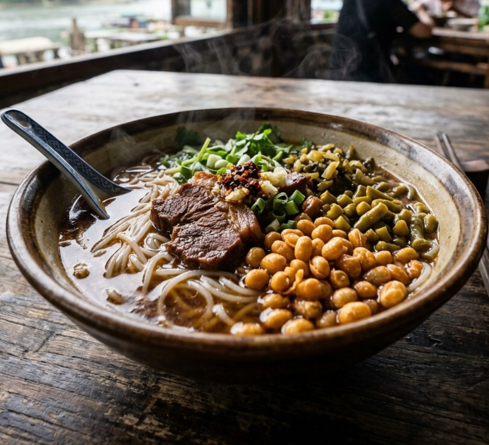 Local cuisine study in Guilin, China