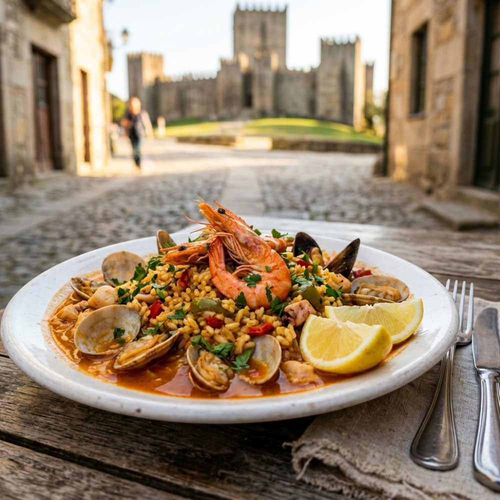 Local cuisine study in Guimaraes, Portugal