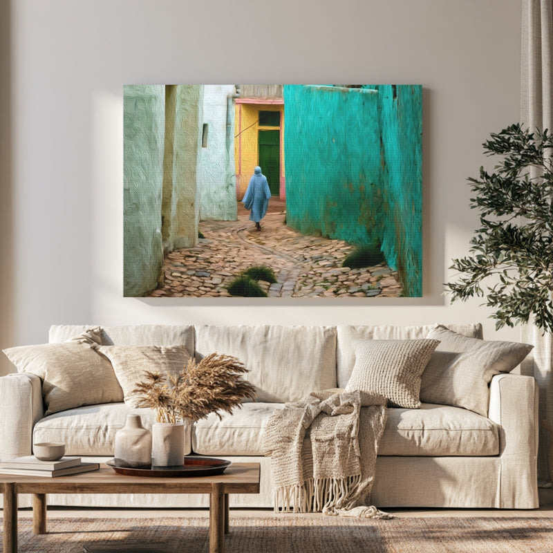 Jugol Old Walled City Alley in a room — Harar, Ethiopia