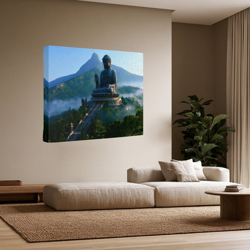 Hong Kong, China | Tian Tan Buddha Lantau | Original Series Gallery Canvas