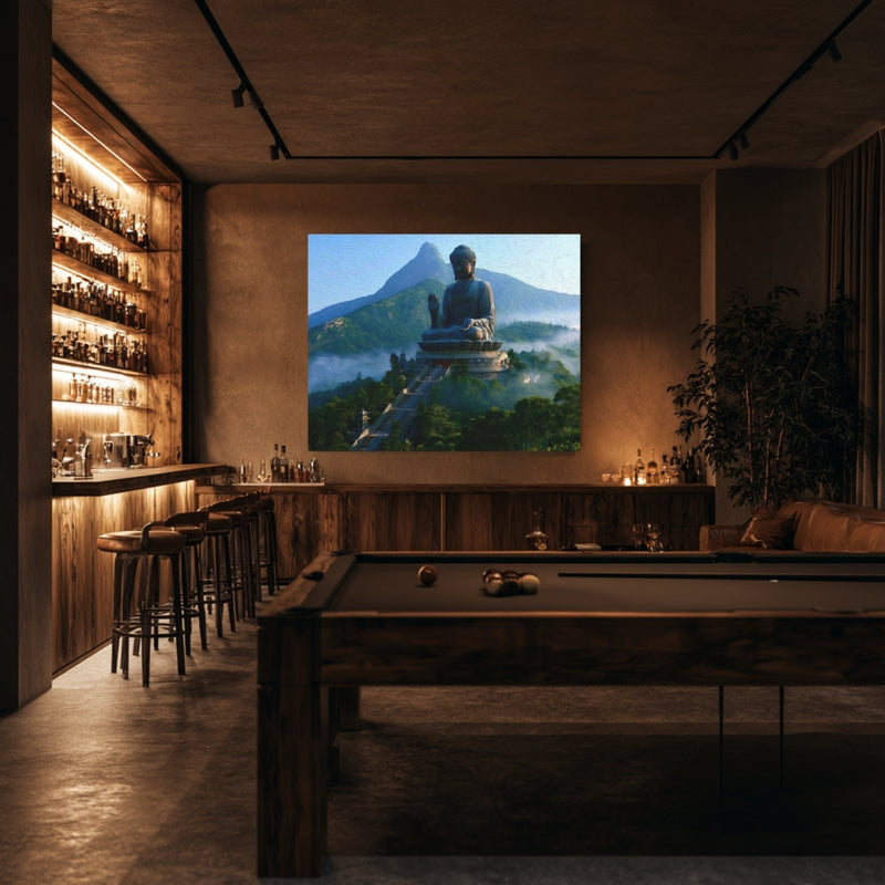 Hong Kong, China | Tian Tan Buddha Lantau | Original Series Gallery Canvas
