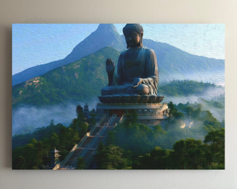 Hong Kong, China | Tian Tan Buddha Lantau | Original Series Gallery Canvas
