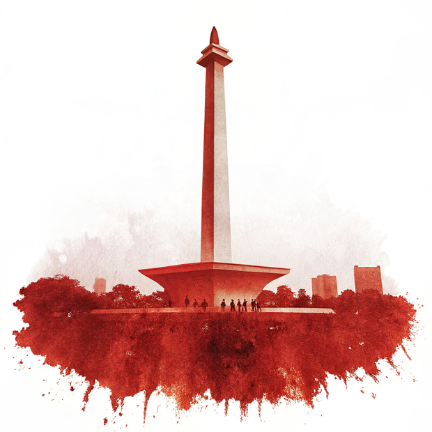 Jakarta watercolor