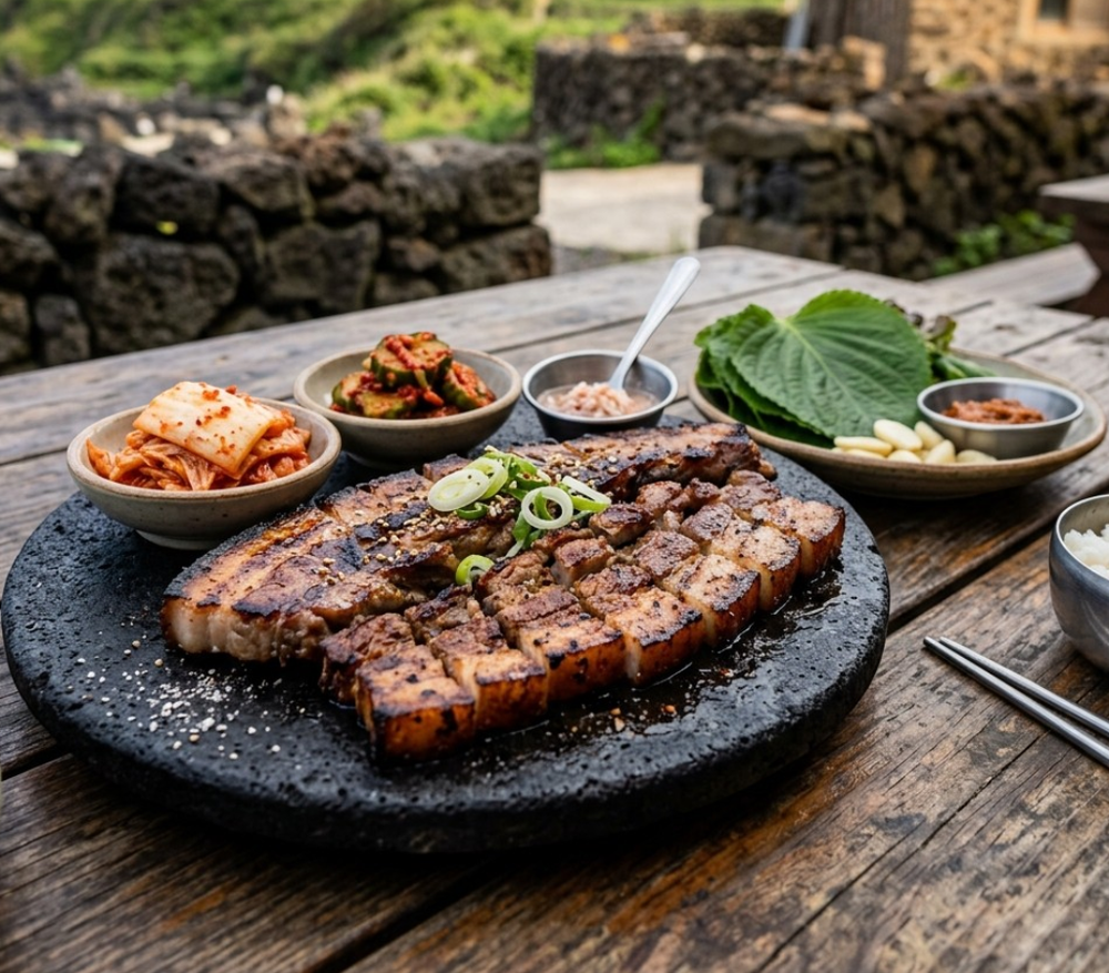 Local cuisine study in Jeju Island, South Korea