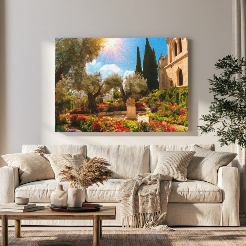 Garden of Gethsemane Jerusalem in a room — Jerusalem, Israel