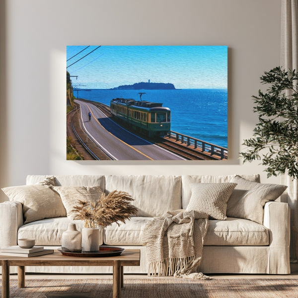 Enoshima Island Coastal Train