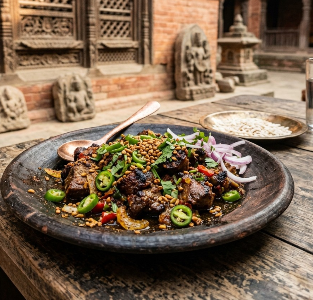 Local cuisine study in Kathmandu, Nepal