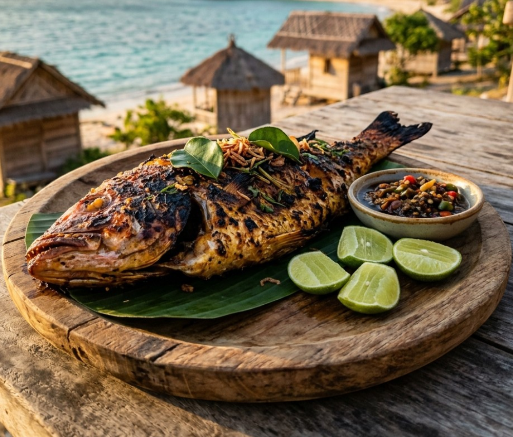 Local cuisine study in Komodo Island, Indonesia