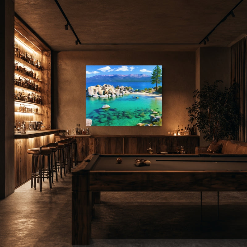 Lake Tahoe, USA | Sand Harbor Rocky Cove | Original Series Gallery Canvas
