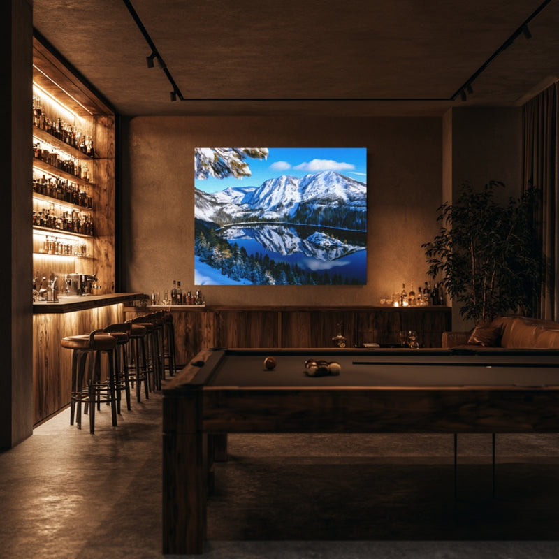 Lake Tahoe, USA | Emerald Bay Winter Reflection | Original Series Gallery Canvas