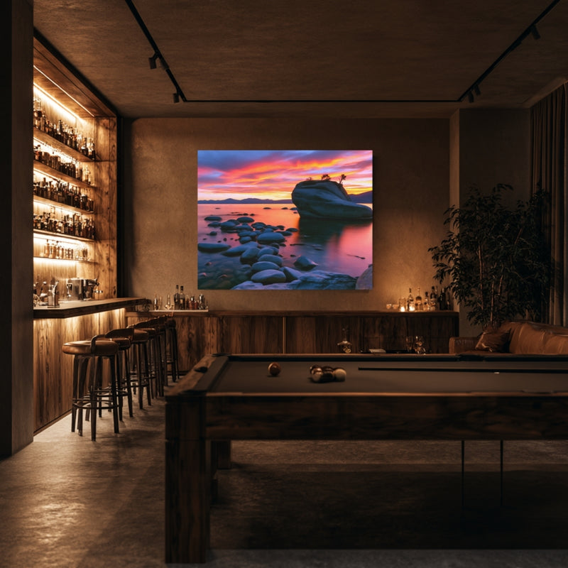 Lake Tahoe, USA | Bonsai Rock Lake Tahoe | Original Series Gallery Canvas