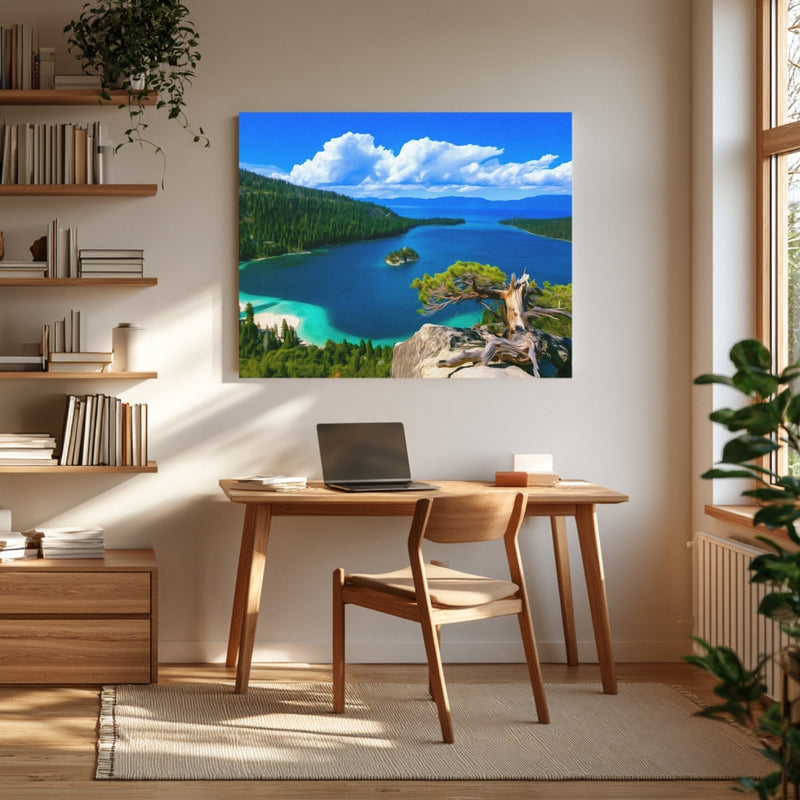 Lake Tahoe, USA | Emerald Bay Lake Tahoe | Original Series Gallery Canvas
