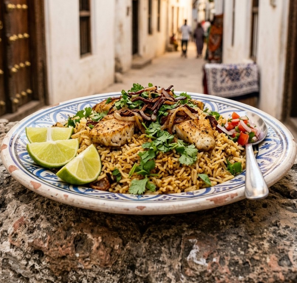 Local cuisine study in Lamu Town, Kenya