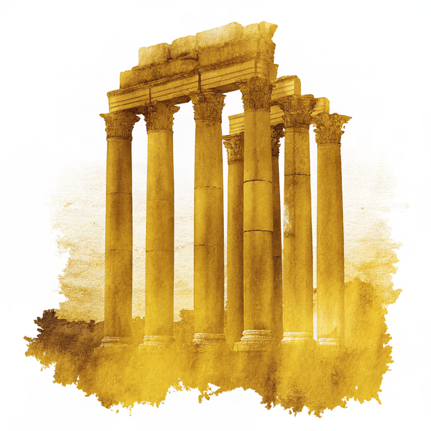 Lebanon watercolor