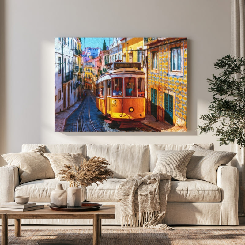 Lisbon Tram 28 Alfama in a room — Lisbon, Portugal