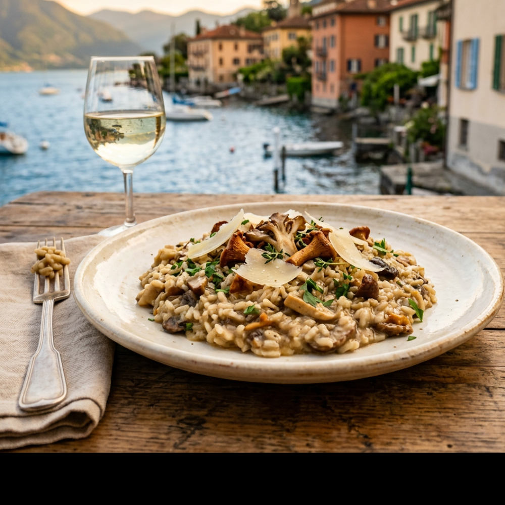 Local cuisine study in Locarno, Switzerland