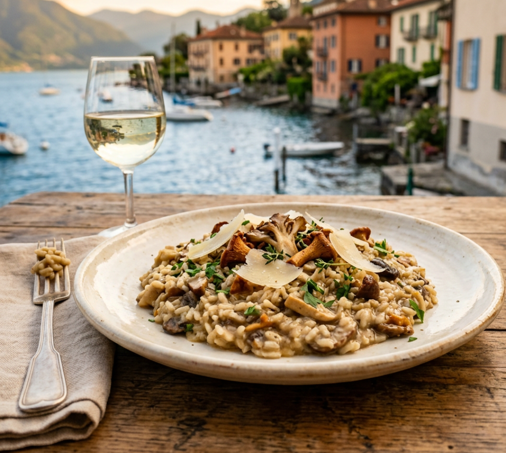 Local cuisine study in Locarno, Switzerland