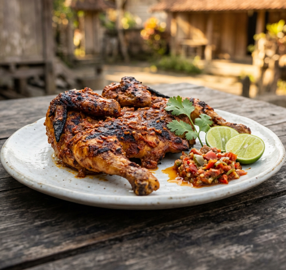 Local cuisine study in Lombok, Indonesia