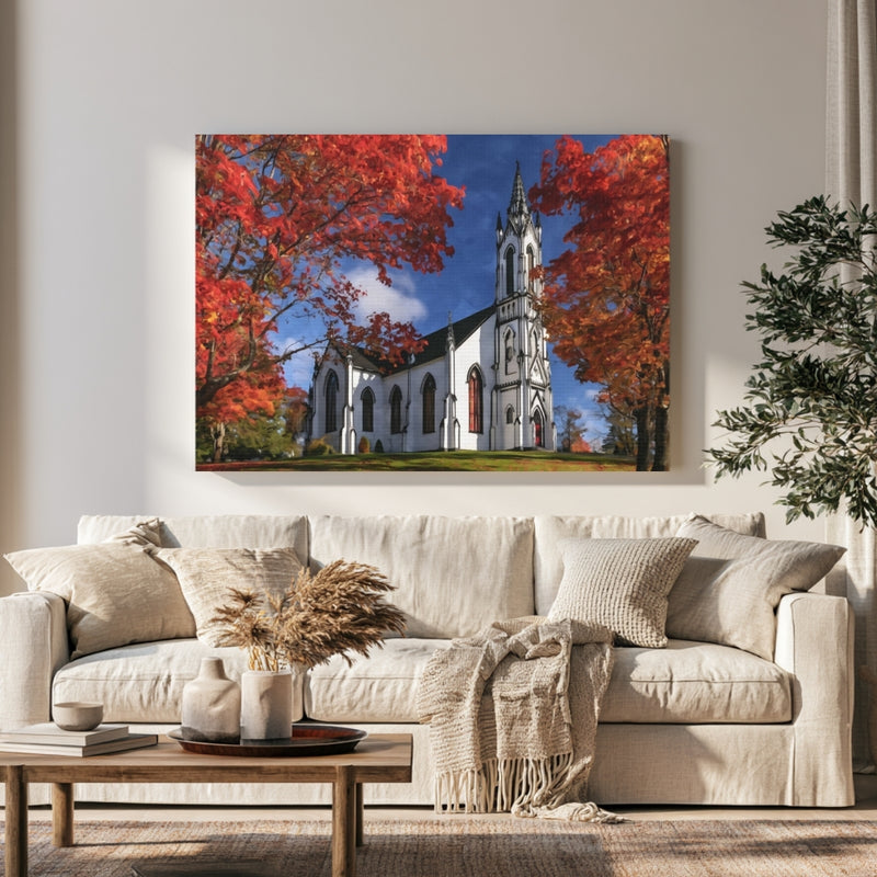 St. John's Anglican Church Lunenburg in a room — Lunenburg, Nova Scotia