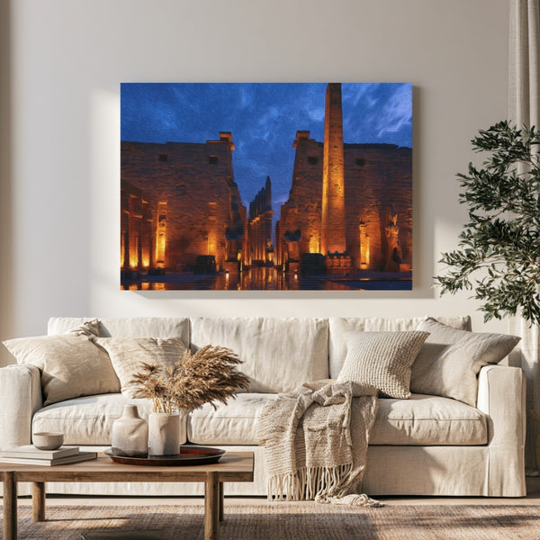 Luxor Temple Pylon Obelisk