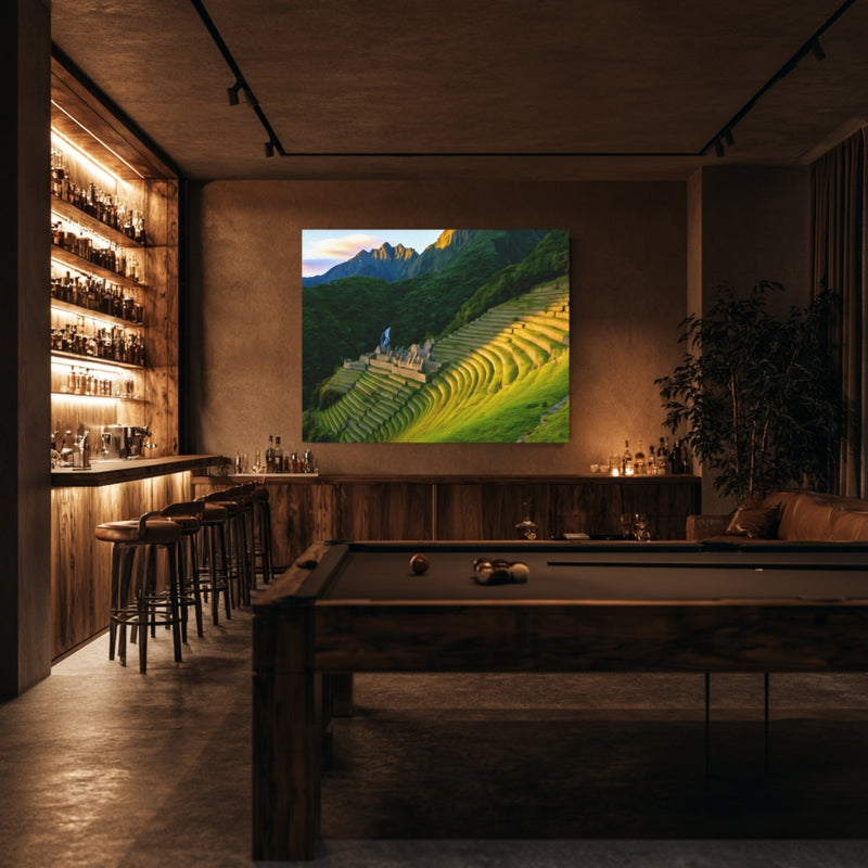 Machu Picchu, Peru | Machu Picchu Agricultural Terraces | Original Series Gallery Canvas