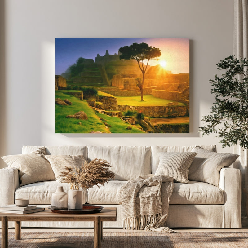 Machu Picchu, Peru | Machu Picchu Incan Ruins | Original Series Gallery Canvas