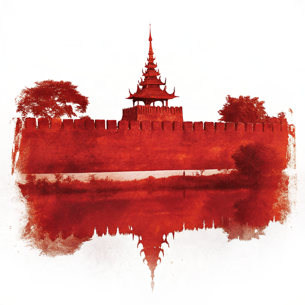 Mandalay watercolor