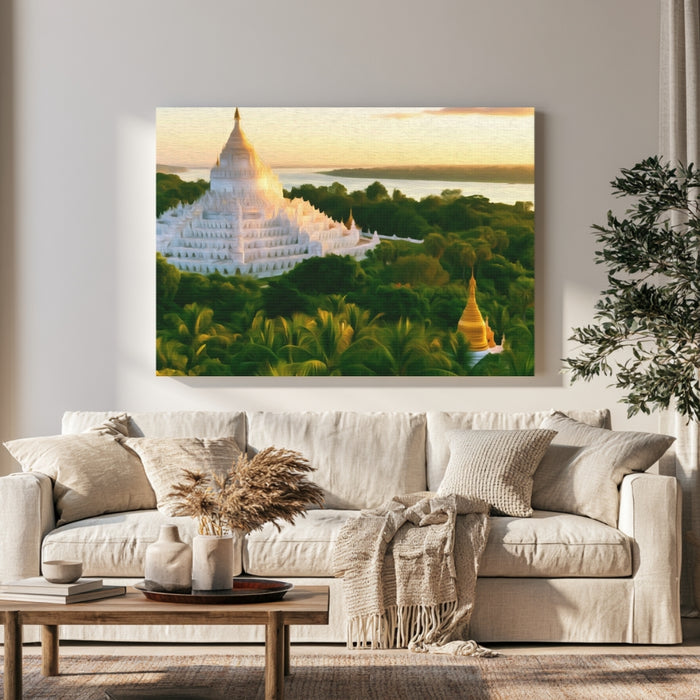 Hsinbyume Pagoda Mingun